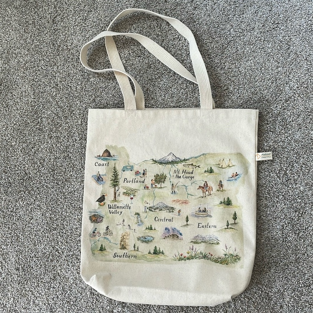 Oregon tote bag - 100% cotton